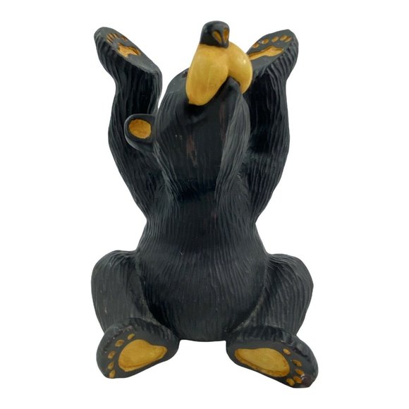 Bearfoots Other - Bearfoots Bear Jeff Fleming Big Sky Montana Black Sitting "Candy" 6 1/2" Tall